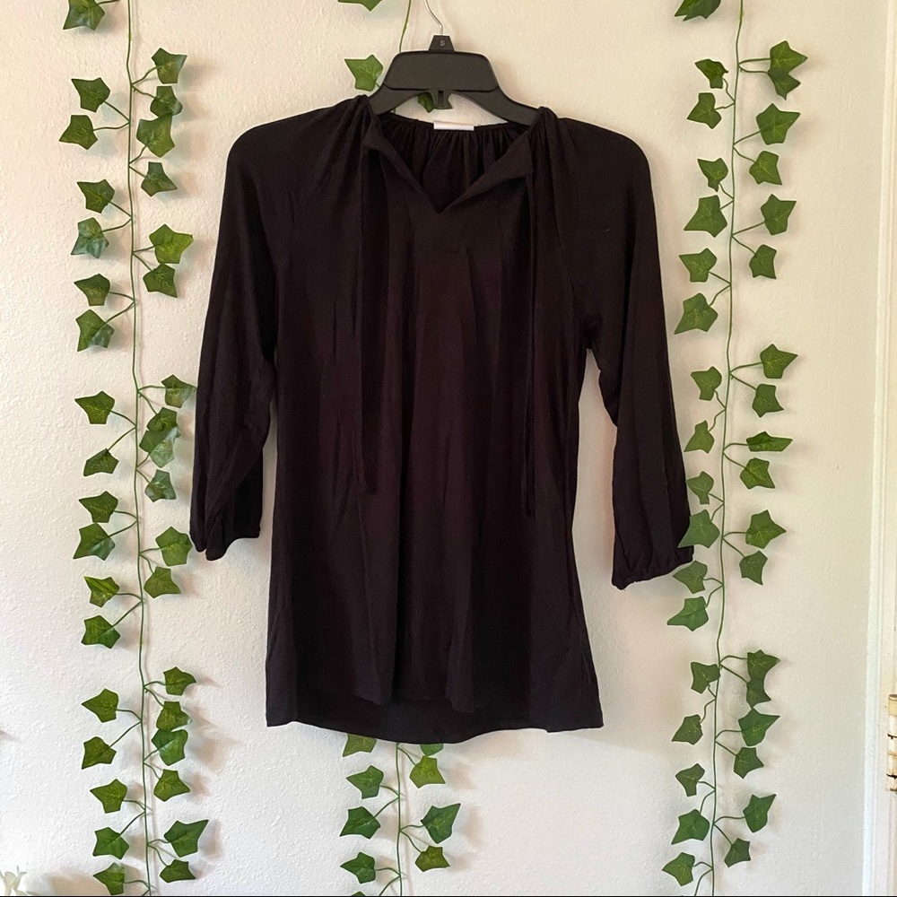 Lularoe tie up black top